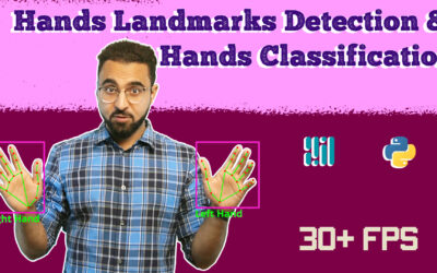 Real-Time 3D Hands Landmarks Detection & Hands Classification with Mediapipe and Python